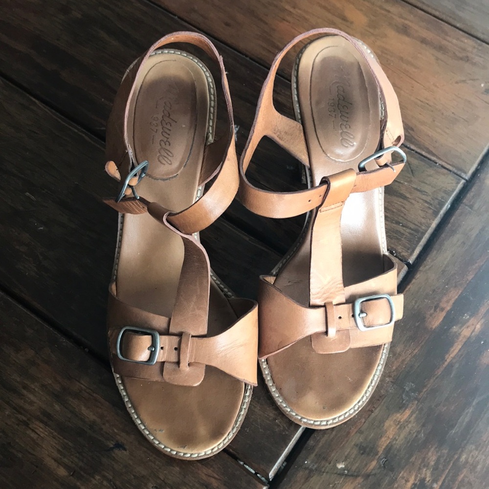 Madewell strappy sandals